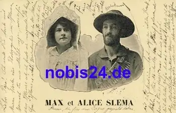 Max et Alice Slema o 1903