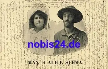 Max et Alice Slema o 1903