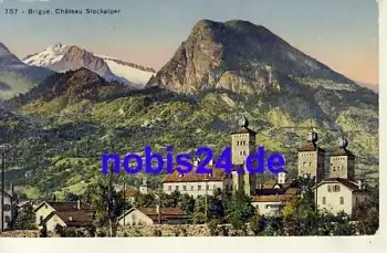 Brigue Schloss Stockalper *ca.1920