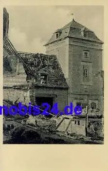Frankreich - zerstörtes Haus *ca.1916