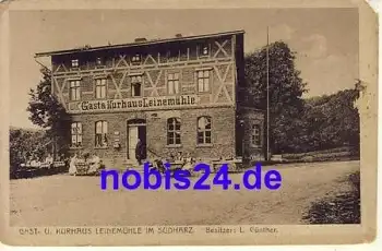 06543 Leinemühle Gasthaus Falkenstein *ca.1920