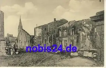 Rouwers zerstörter Ort Lothringen *ca.1915