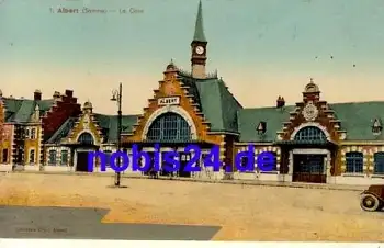 Albert Somme La Gare Départements Somme  *ca.1915