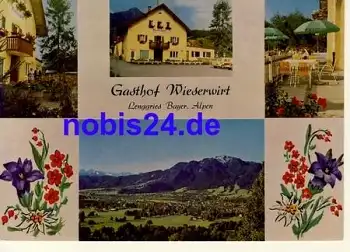 83661 Lenggries mit Gasthof ca.1965