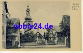 98631 Berkach Partie Kirche Grabfeld *ca.1930