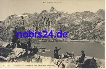 Au Grand St. Bernard  *ca.1915