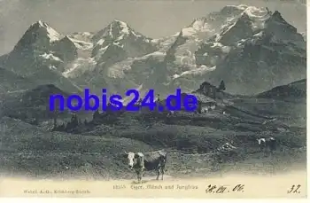 Eiger Mönch Jungfrau *ca.1906