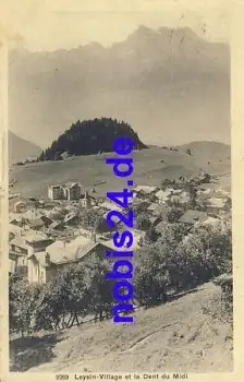 Leysin Village Dent Midi o 1921