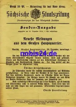 Sächsische Staatszeitung 1914