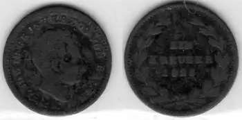 Bayern 1 Kreuzer 1828 Landmünze