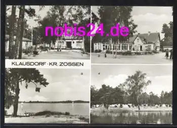 15838 Klausdorf Zossen Gasthaus Mellensee o 8.9.1983