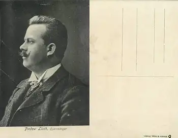 Fredow Lisch Dresdner Opernsänger  *ca. 1910