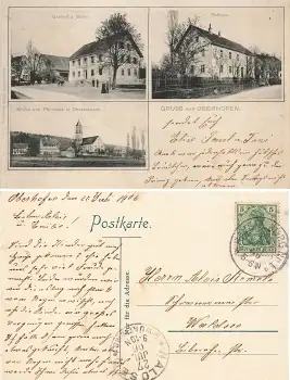 88214 Oberhofen bei Ravensburg Gasthof Stern o 1906