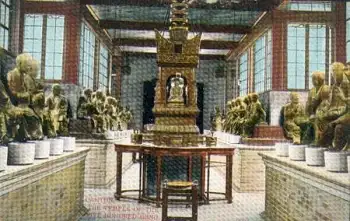 Canton the Temple of the five hundred genii* ca. 1910