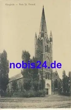 Hooglede Kerk St. Amand Niederlande *ca.1910
