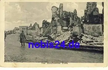 Etain zerstört o 1917
