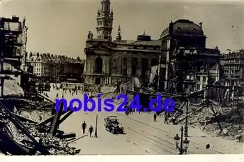 Lille Oper zerstörte Region Hauts-de-France o 1916