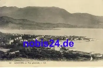 Korsika  Ajaccio Vue generale o ca.1910