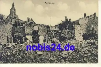 Montfaucon zerstört *ca.1916