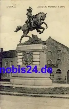 Denain Statue Marechal Villars Region Hauts-de-France o 1915