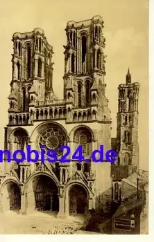 Laon Cathedrale Départements Aisne *ca.1915