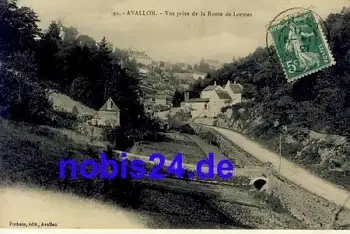 Avallon Region Bourgogne o ca.1915