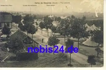 Camp de Sissonne Département Aisne o 1914