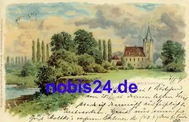 Lindenau Leipzig Litho Kuhturm o 1898