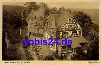 Zabern Hoh Barr Berghotel *ca.1910