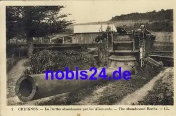 Chuignes Abandonned Bertha Département Somme *1914