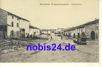 Autrepierre Strasse o 1917