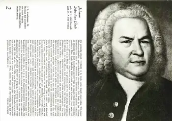Johann Sebastian Bach Komponist *ca. 1970