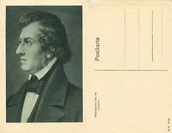 Frederic Chopin Komponist *ca. 1920