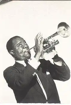 Louis Armstrong Jazz-Trompeter * ca. 1960