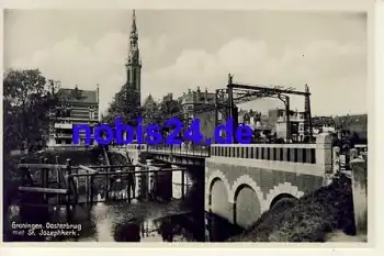 Groningen Oosterbrug *ca.1940