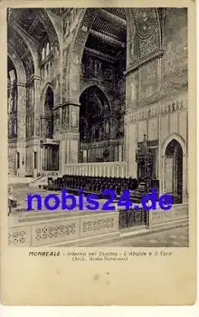 Monreale Interno Duomo *ca.1915