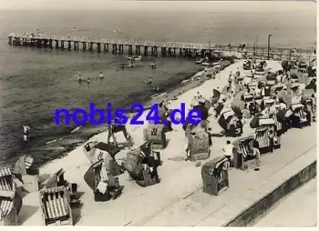 18225 Kühlungsborn Strand o 1966