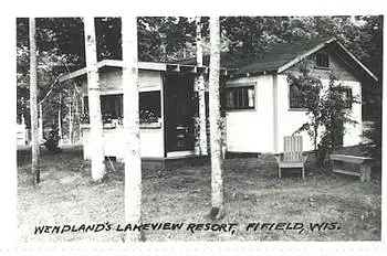 Wendlands Lakeview Resort realityfoto o ca. 1970