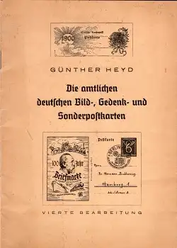 Günther Heyd  Bildpostkartenkatalog um 1943 Katalog 32 Seiten
