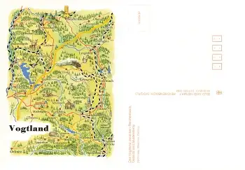 Vogtland Künstlerkarte Graichen * 1987