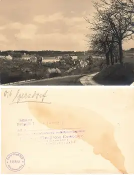 01819 Gersdorf Druckvorlage 1956 Hanich Foto