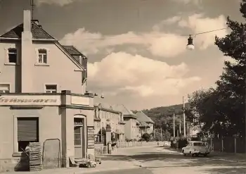 Bad Gottleuba Strassenansicht mit Auto W311 *um 1965 Hanich Foto