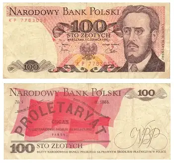 Polen 100 Dwiescie Zlotych 1982 Banknote