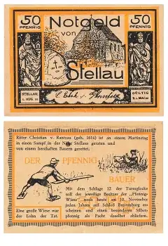 Stellau 50 Pfennig Notgeld 1921