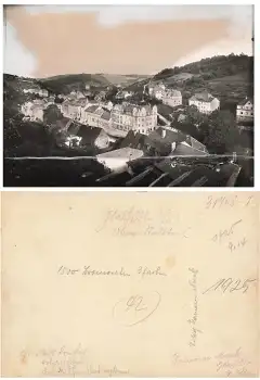 01768 Glashütte Oberer Stadtteil Grossfoto 1925