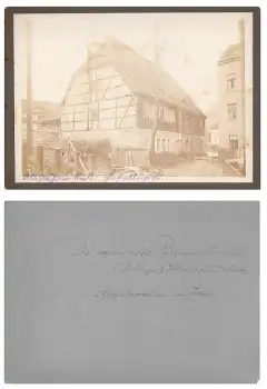 01768 Glashütte die alte Büttner Mühle Grundstück A. Lange & Söhne Grossfot um 1900
