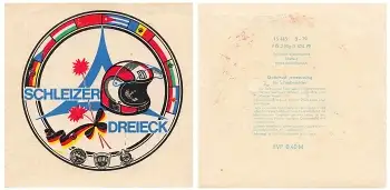 Schleizer Dreieck Motorradrennen Schiebebild 1979