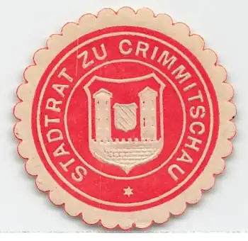 Crimmitschau Siegelmarke um 1930