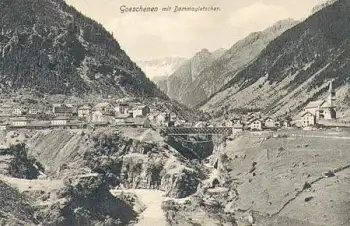 Goeschenen mit Dammagletscher * ca. 1910