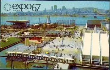 expo67 Montreal Canada Weltausstellung 1967, o 10.8.1967